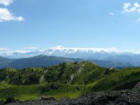 Au dessus du col des Aravis